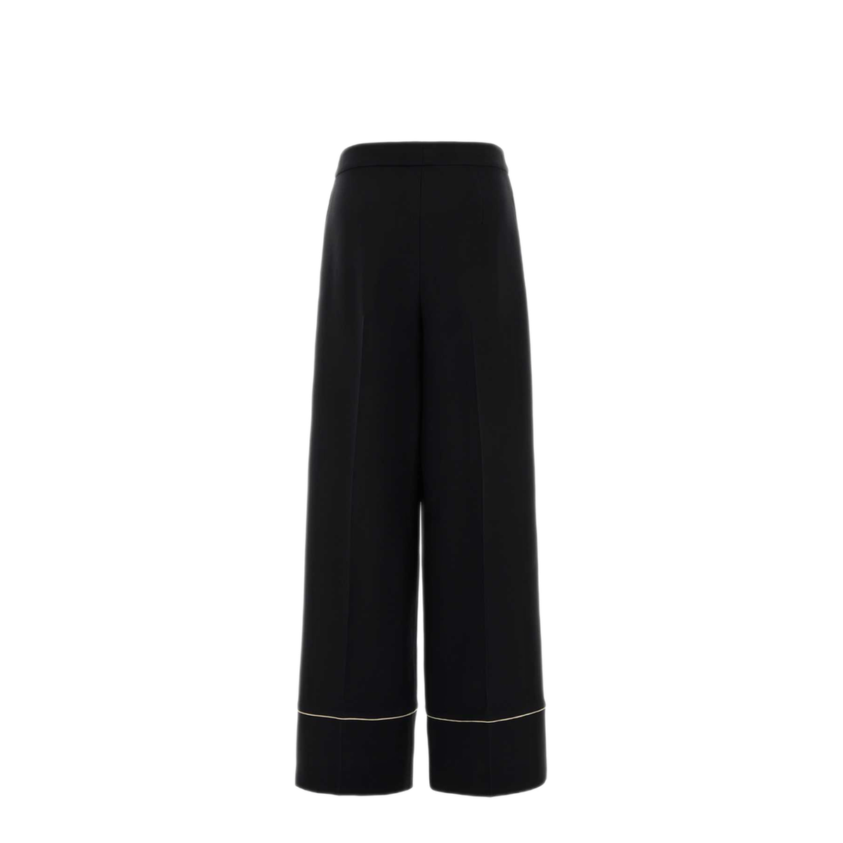 MAYFEYR - Fendi - Black Wool Silk Pants - FR6678AC4GF0GME