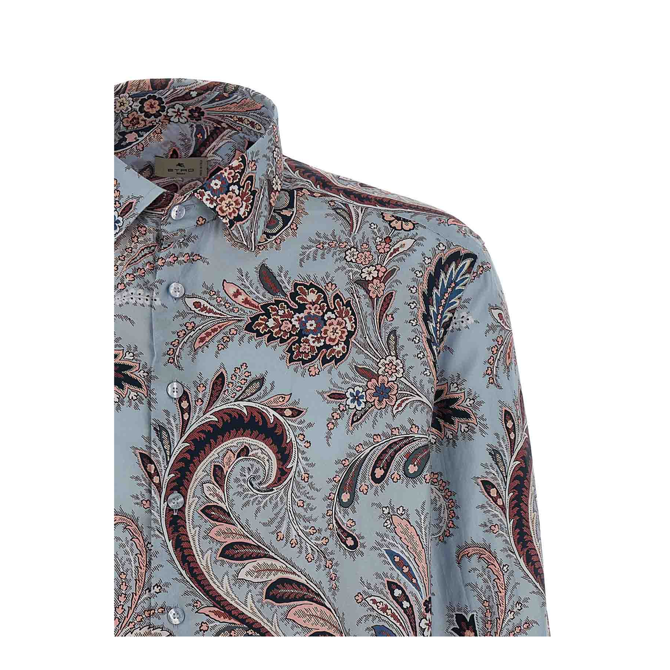 Floral Paisley Cotton Shirt