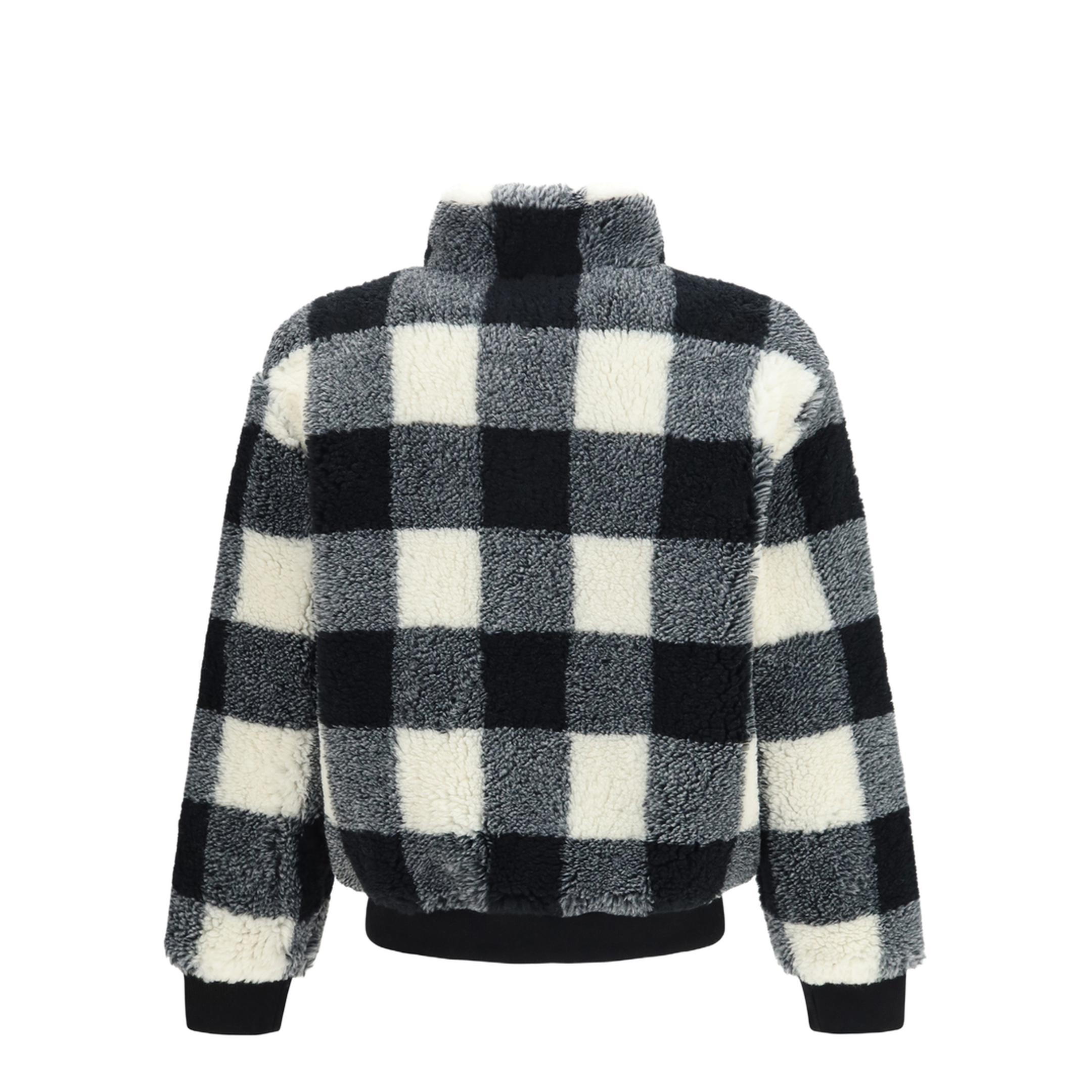 MAYFEYR - Givenchy - Checked Wool-Blend Teddy Jacket - BM01HU31AY