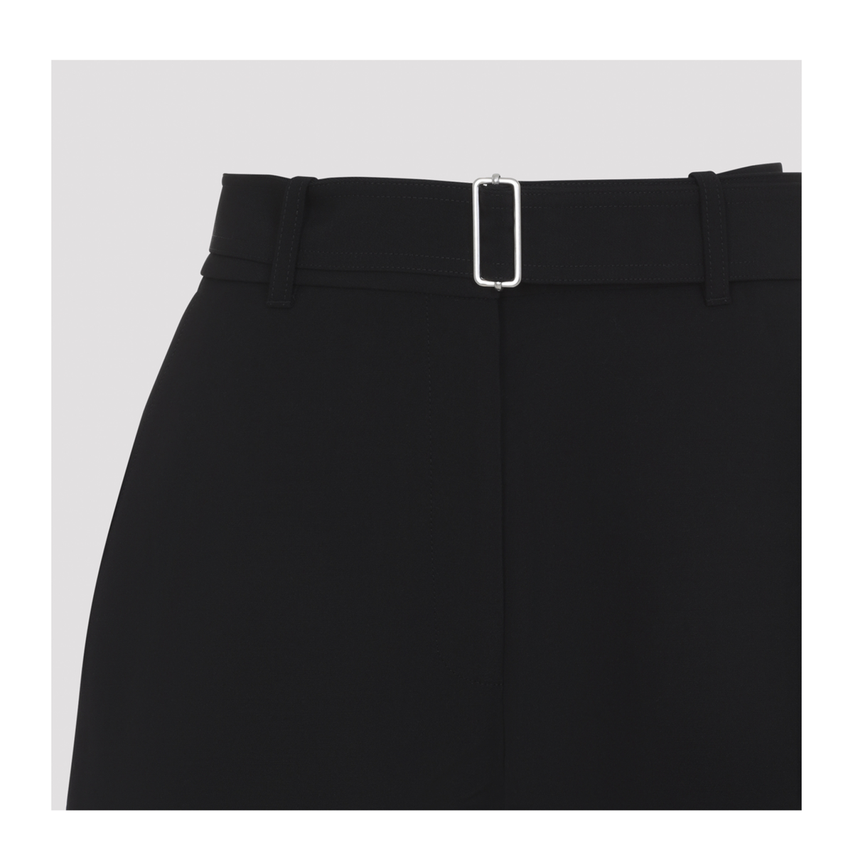 MAYFEYR - Studio Nicholson - Chatto Belted Round Leg Pants - CHATTOSNW1735BLACK