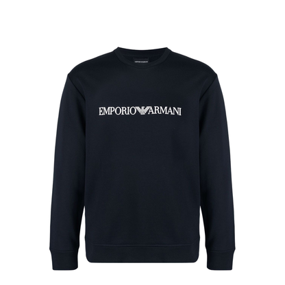 Modal-blend Sweatshirt with Logo Print