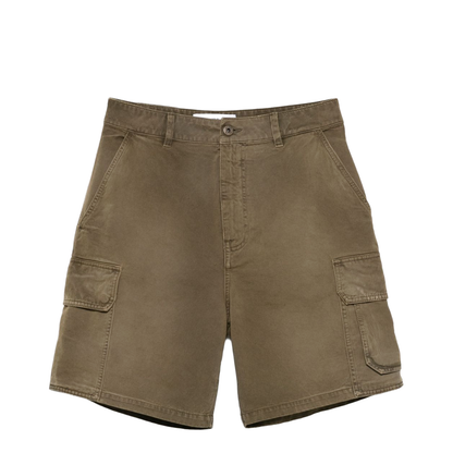 Cargo Shorts in Cotton Green
