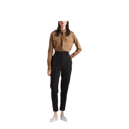 MAYFEYR - Prada - High-Waist Skinny-Cut Trousers - P235HS2321ZQBF0002