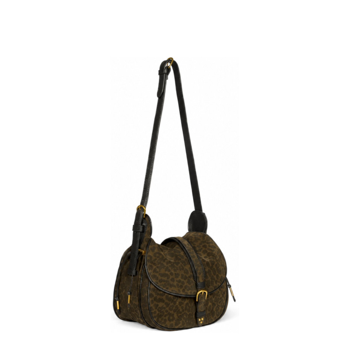 MAYFEYR - JÉRÔME DREYFUSS - Gildas Shoulder Bag - 48GILDASCRIMPRIMLOPARDKAKI