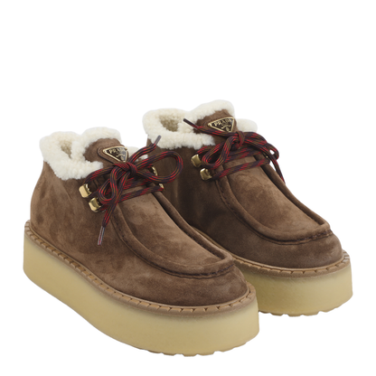 MAYFEYR - Prada - Lace-Up Ankle Boots - 1E630OFZD50JFT