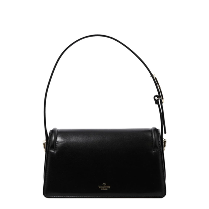 Black Leather Shoulder Bag