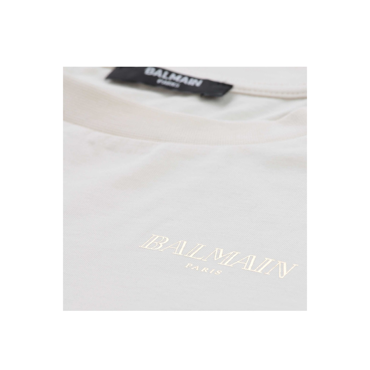 MAYFEYR - Balmain - T Shirt With Logo - BX8R51KZ3186109OR