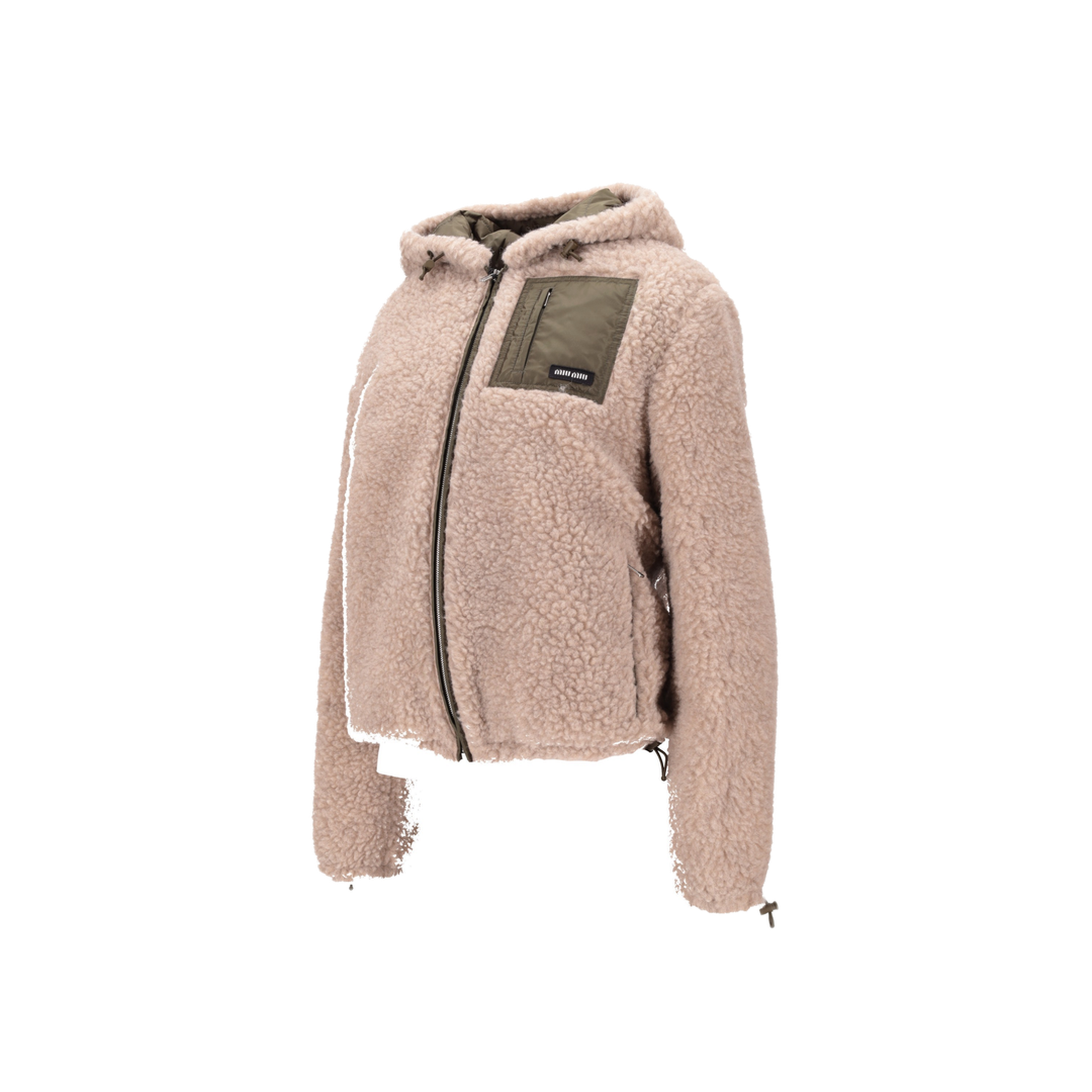 MAYFEYR - Miu Miu - Piumini Teddy+Ponge'Nylon Piumino - ML1376SOOO18S9F03QQ