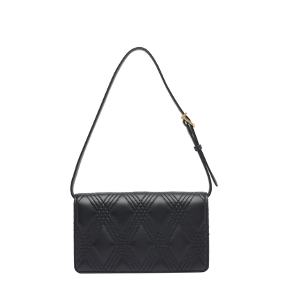 Black Mini Logo Shoulder Bag