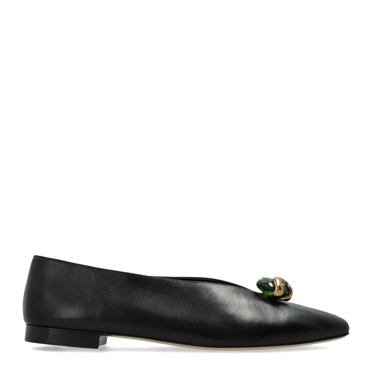 MAYFEYR - Jimmy Choo - Flat Shoes Black - MARGOTFLATEPFBLACK/CLOVER