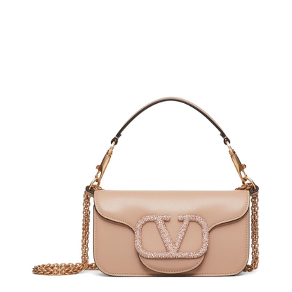 Garavani Locò Small Leather Shoulder Bag
