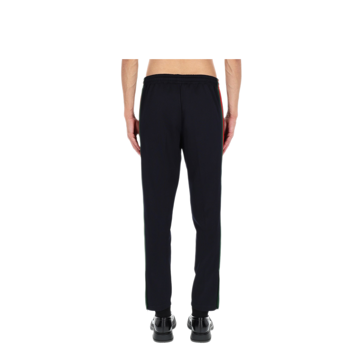 Technical Jersey Sportswear Trousers with Web