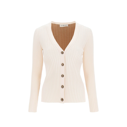V-Neck Long Sleeve Knit Sweater