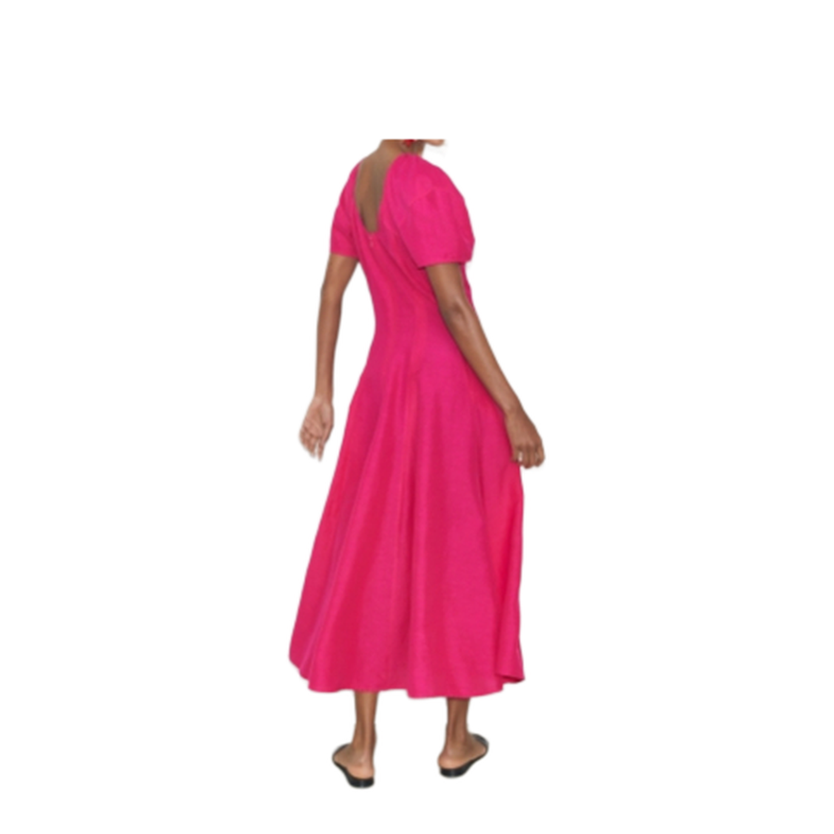 Linen And Viscose Dress