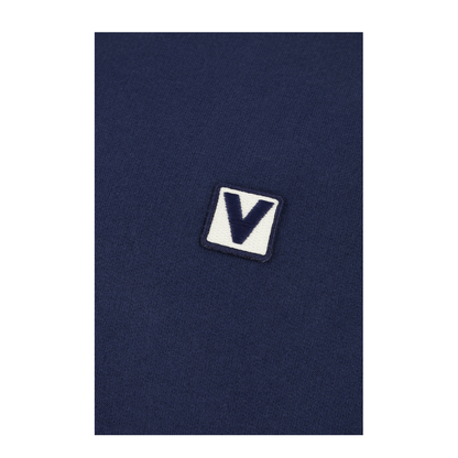 Navy Blue Cotton Sweatshirt