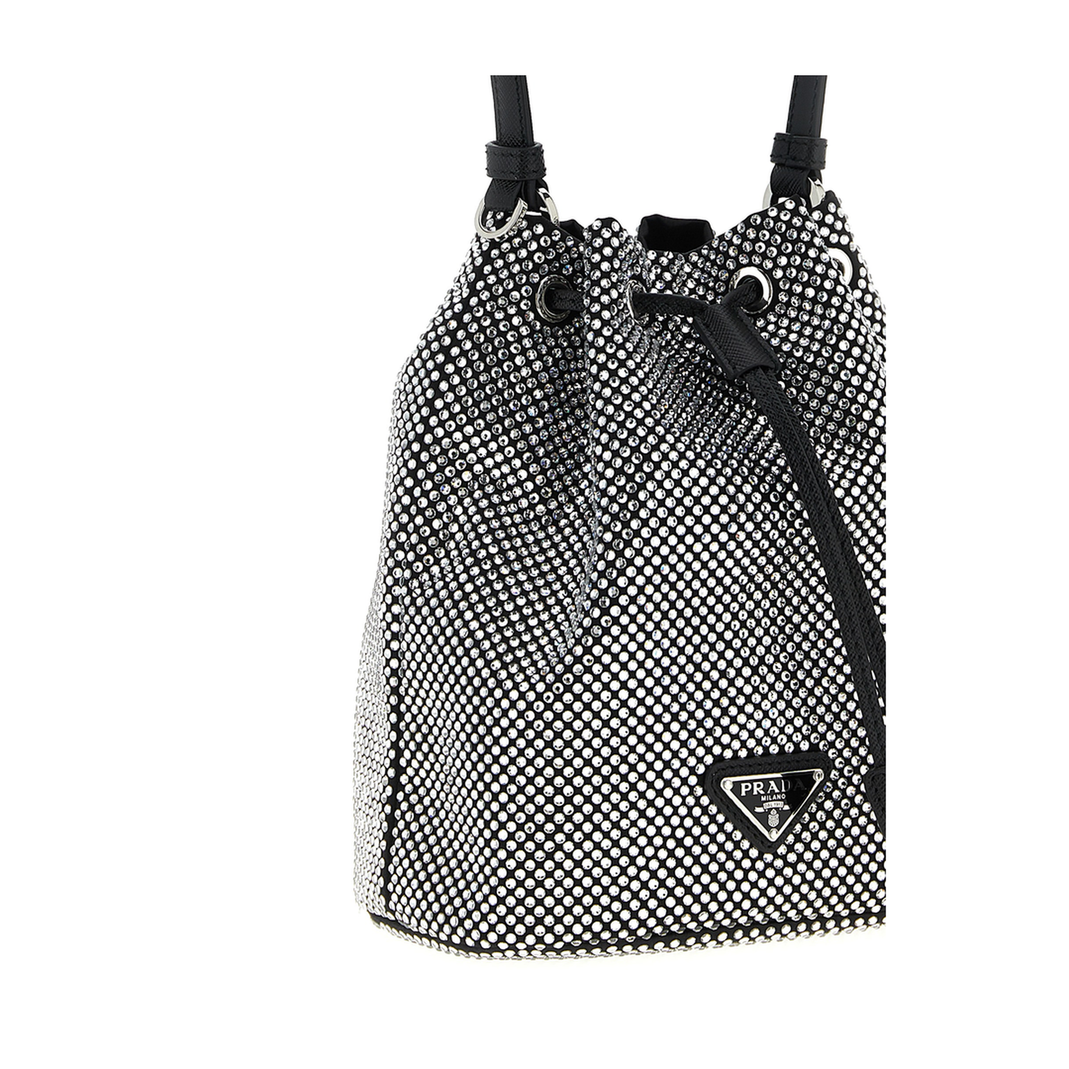 Crystal Bucket Bag