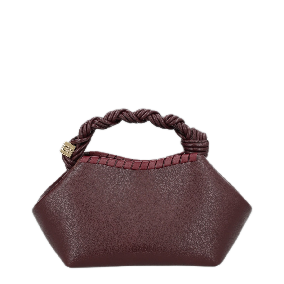 Bou Small Woven Handbag - Bitter Chocolate