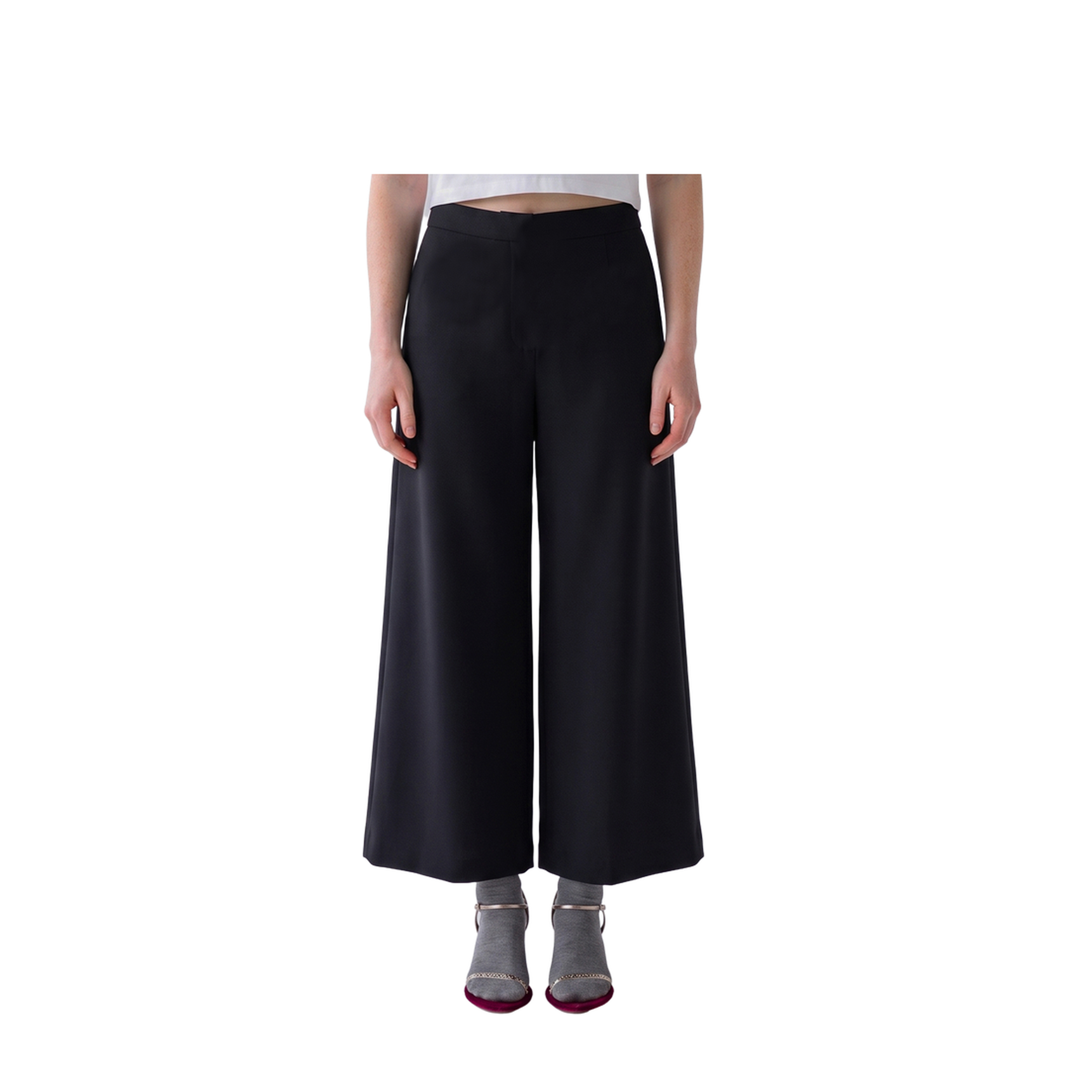 MAYFEYR - Chloè - Wide-Leg Tailored Pants - CH26APA21061001
