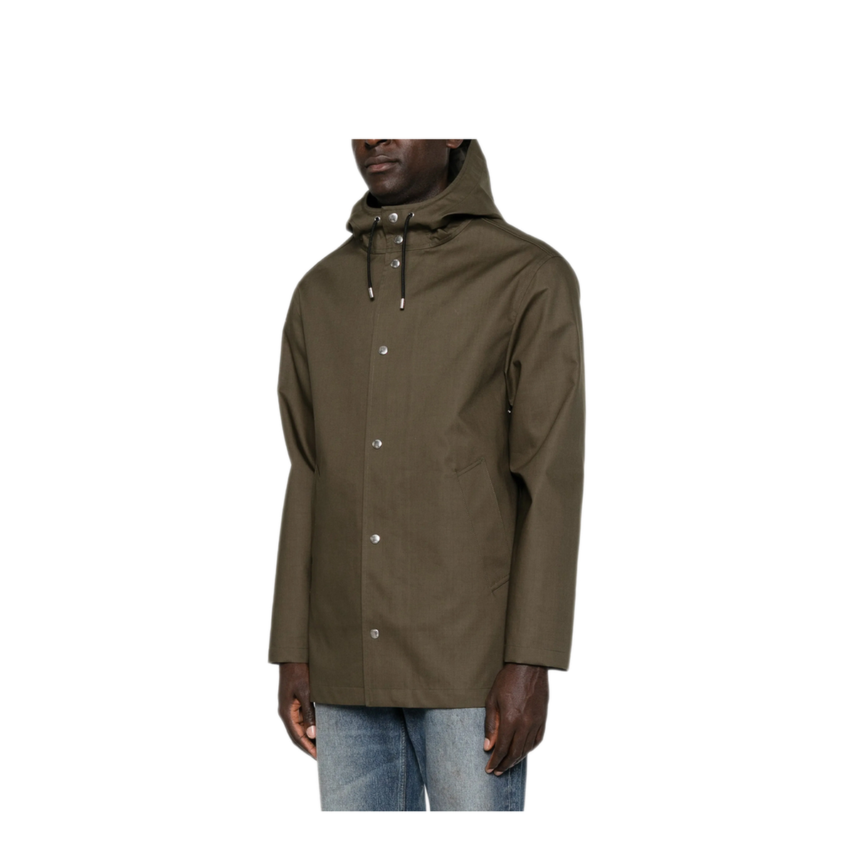Mackintosh Fabric Hooded Jacket