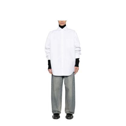 Large Fit Shirt in White