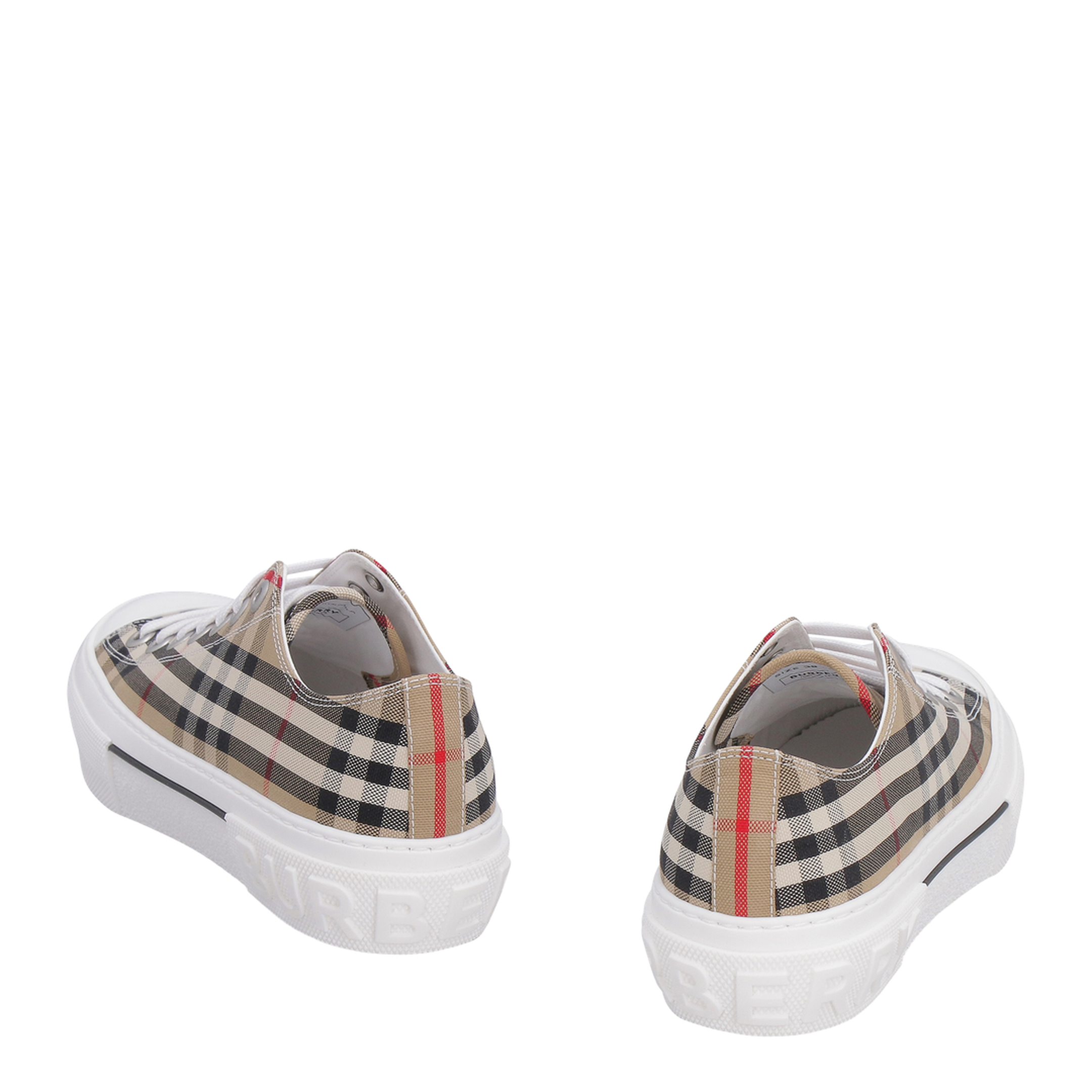 MAYFEYR - Burberry - Vintage Check Cotton Sneakers - 8050506131833A7028