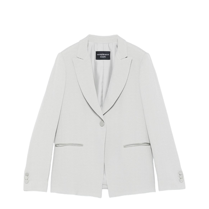 Single-Breasted Blazer Jacket