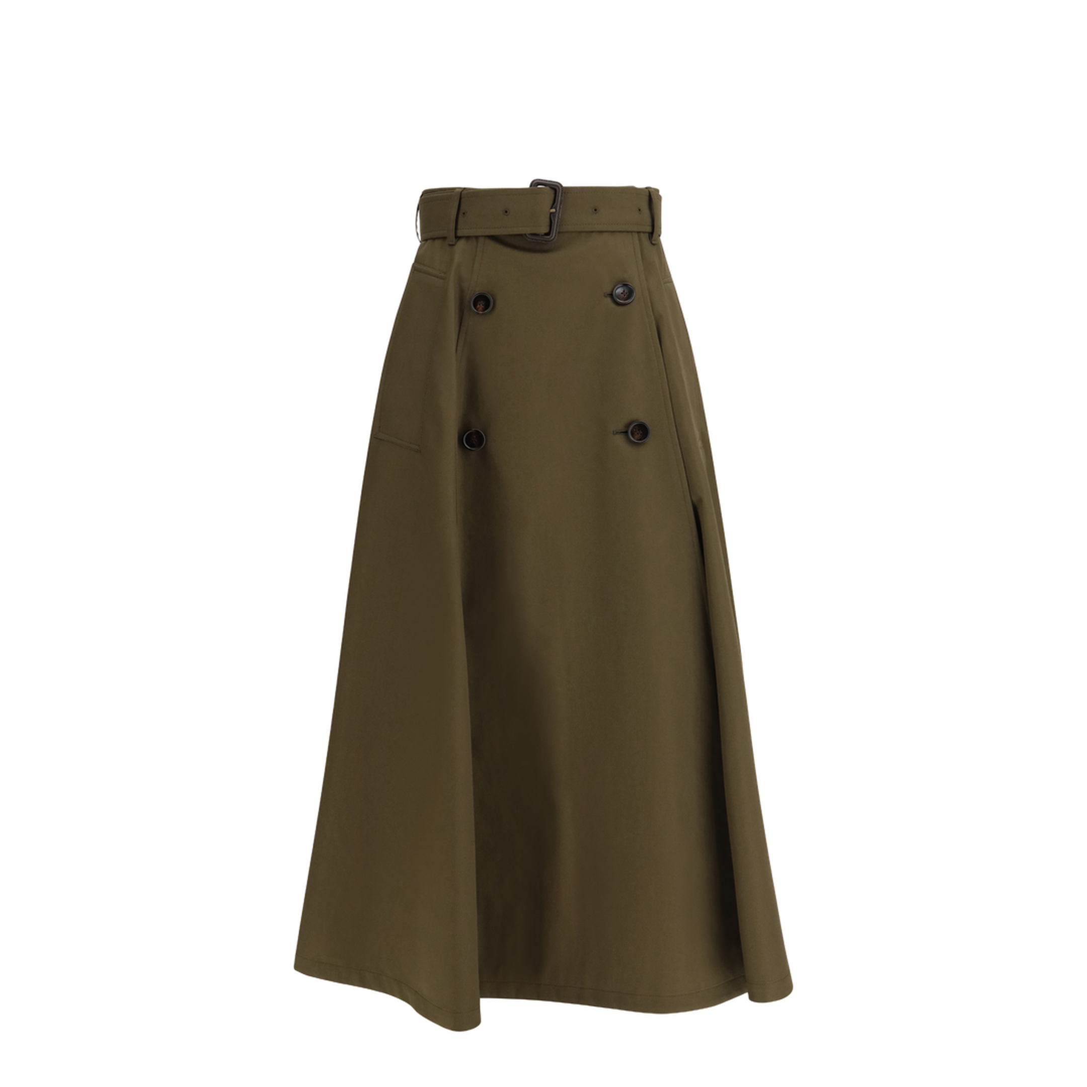 Midi Trench Skirt