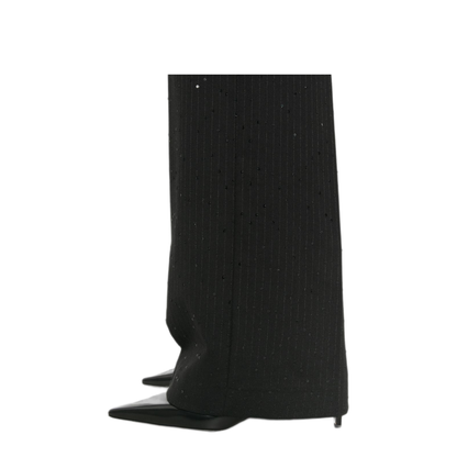 MAYFEYR - Ermanno Firenze - Trousers Black - D49EP032E5CMF099