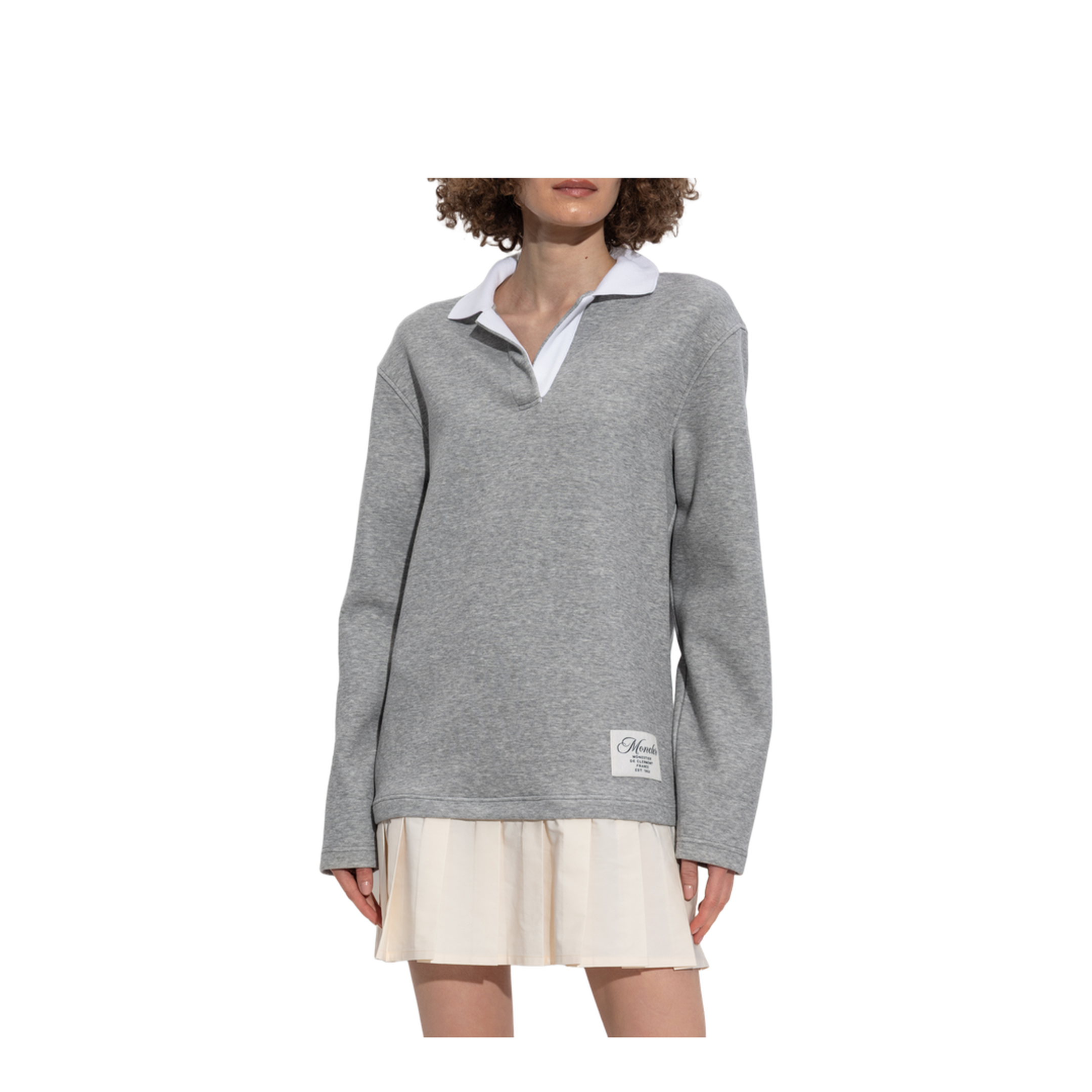 Dress Collar Sporty Grey