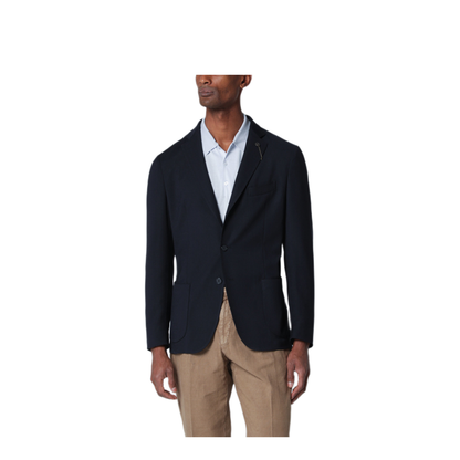 MAYFEYR - Santaniello - Black Single Breasted Wool Blend Jacket - E4166BWO79B
