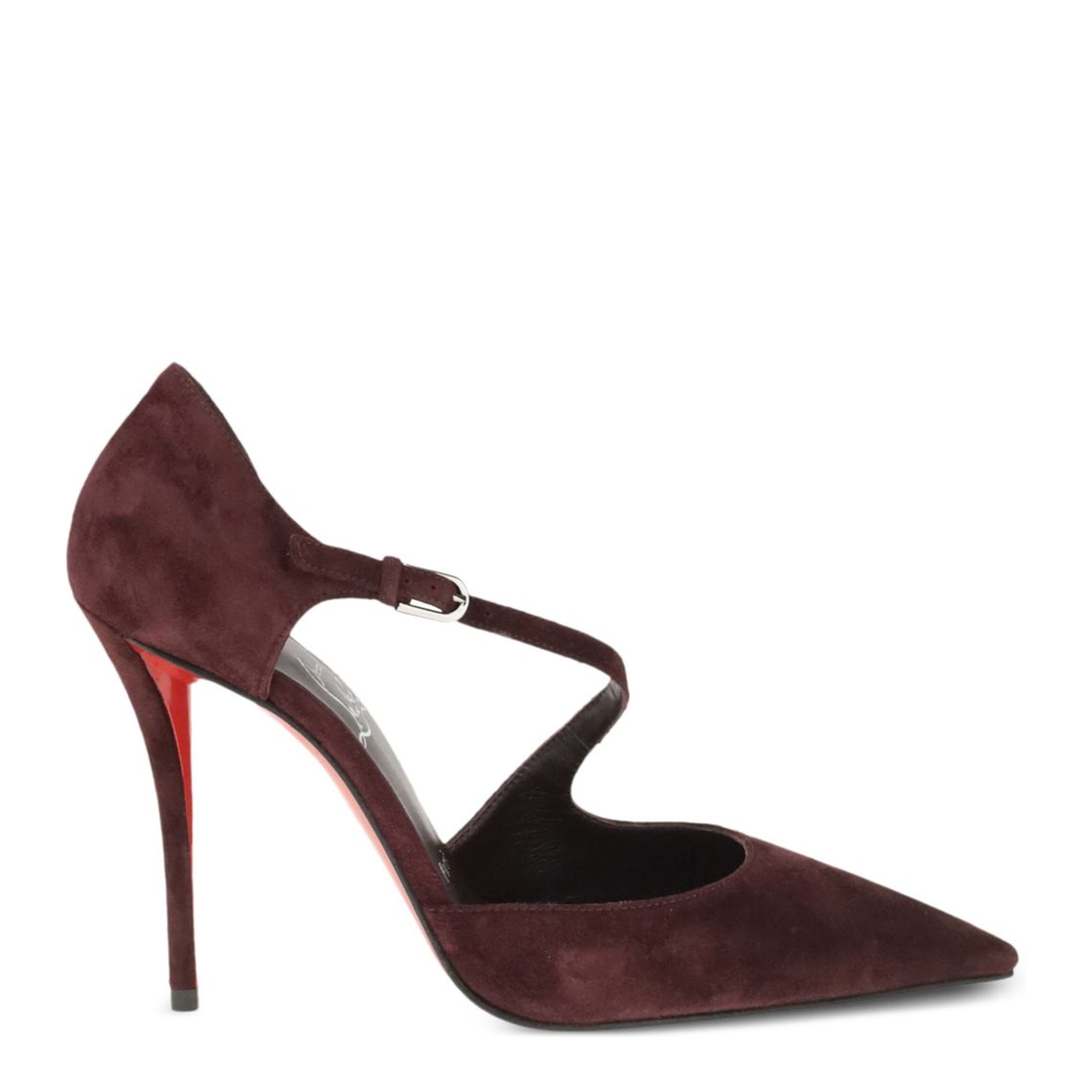 Bordeaux Suede Miss Ziggyta Pumps