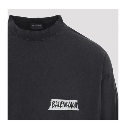 MAYFEYR - Balenciaga - L/S Large T-Shirt - 850404TTVL6