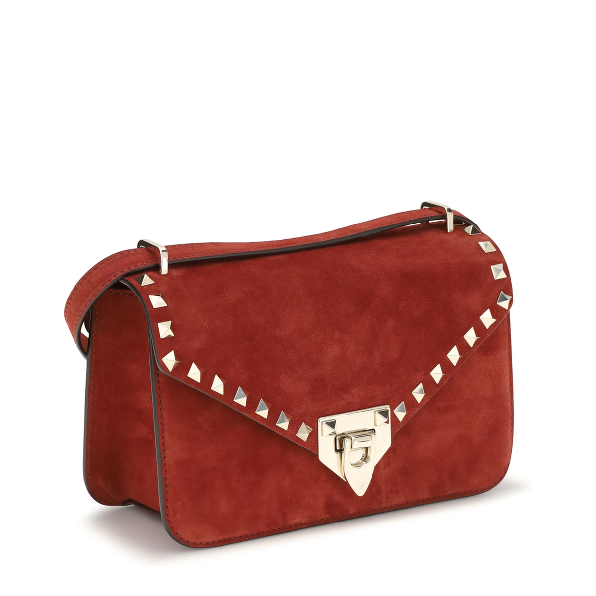 MAYFEYR - Valentino - Rockstud Mini Suede Shoulder Bag - 9W2B0T76KQQAQS