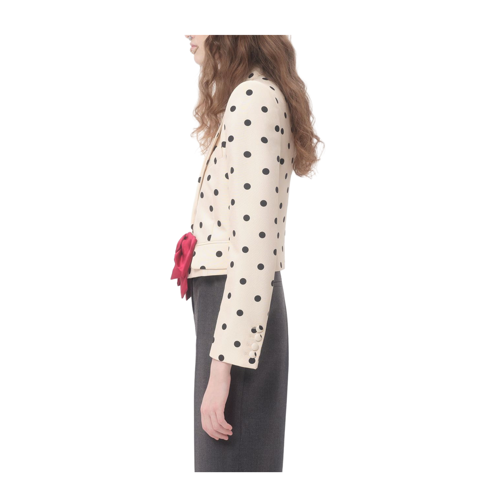 Valentino Shantung Blazer