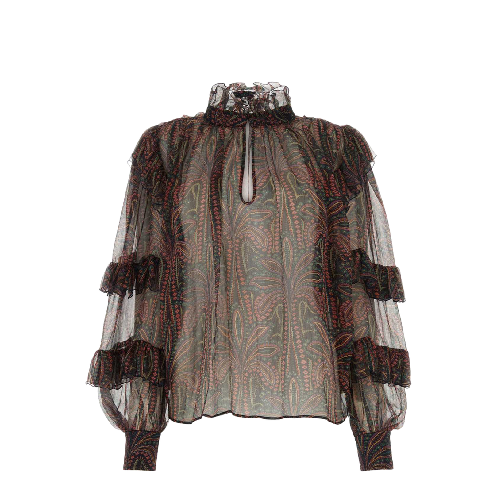 Printed Crepe Blouse