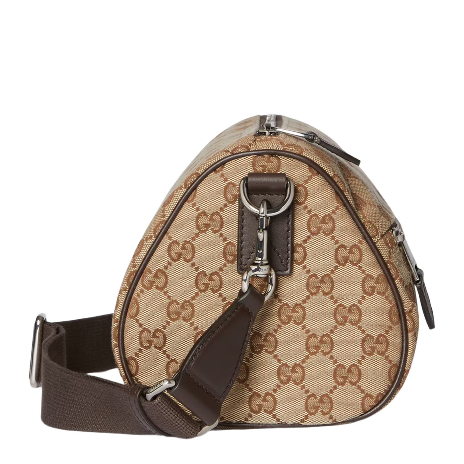 GG Canvas Small Cylinder Bag