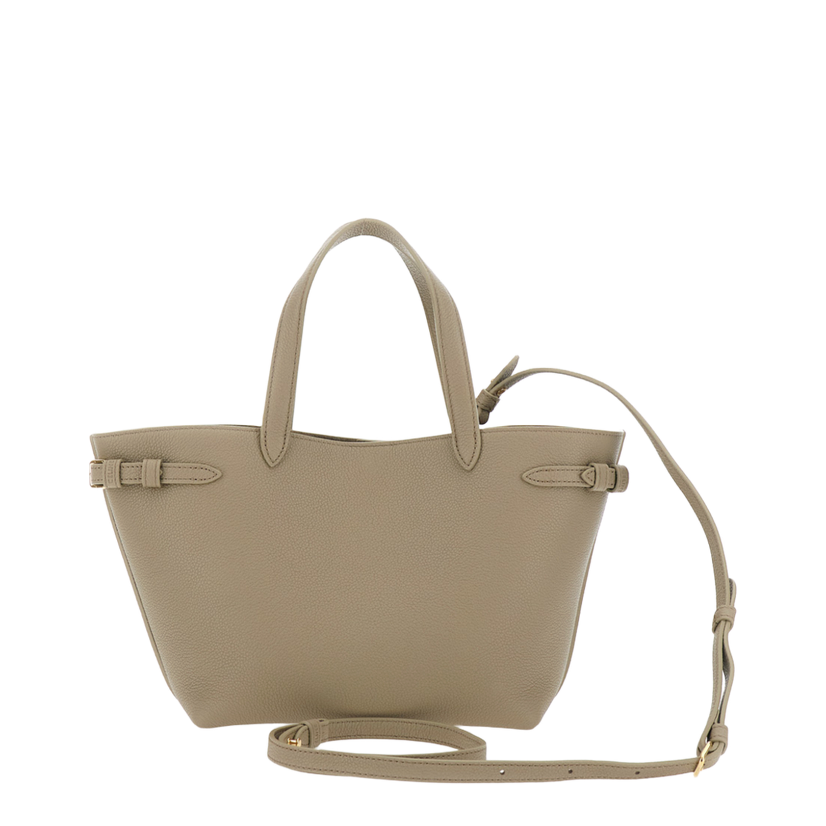 Mini Cabas Anais Cuir Triomphe in Grained Calfskin - Tan