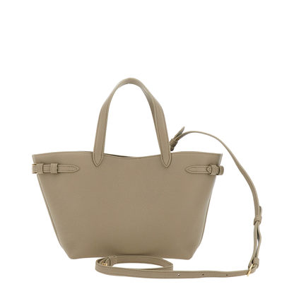 Mini Cabas Anais Cuir Triomphe in Grained Calfskin - Tan