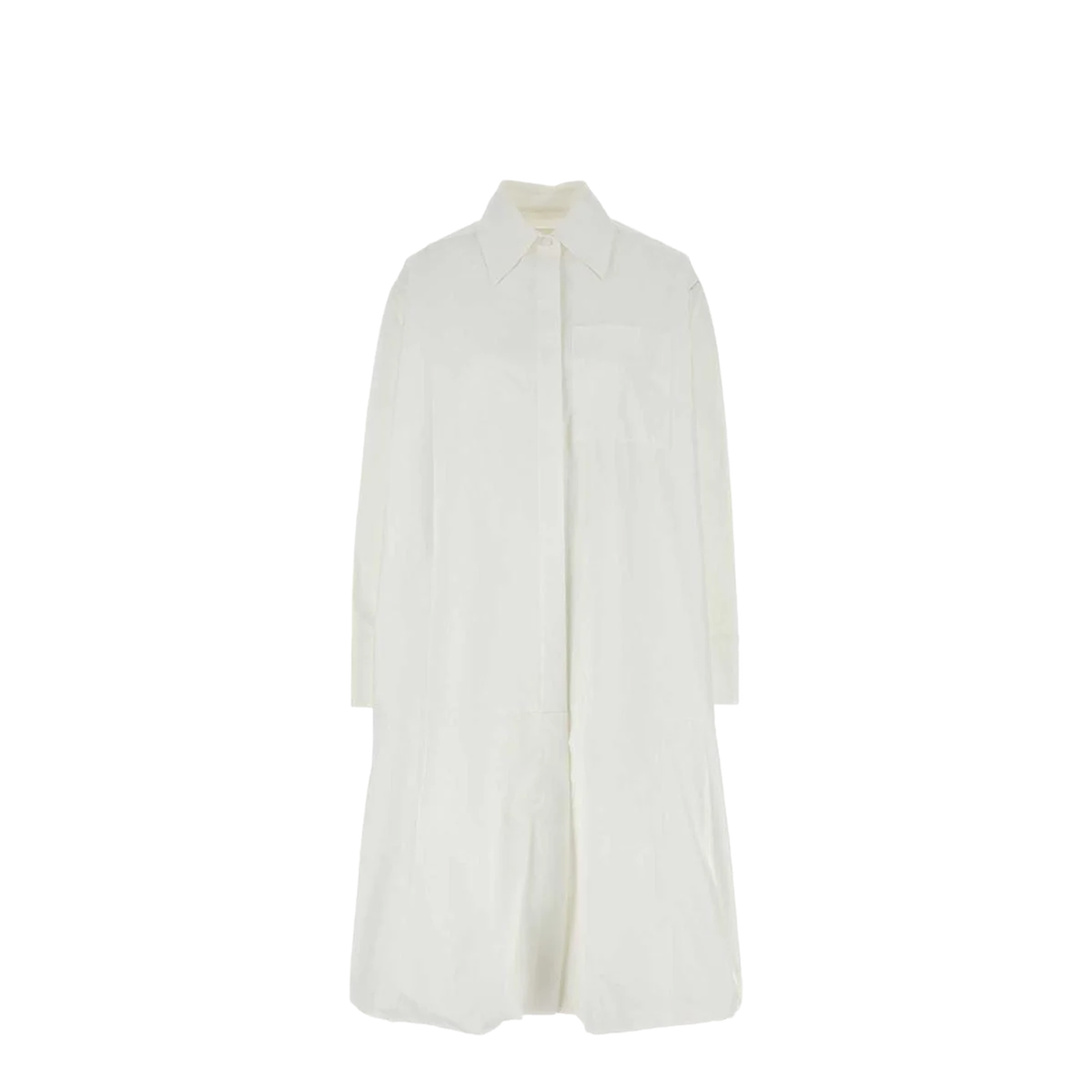 MAYFEYR - Jil Sander - White Poplin Shirt Dress - J02CT0389J45002100