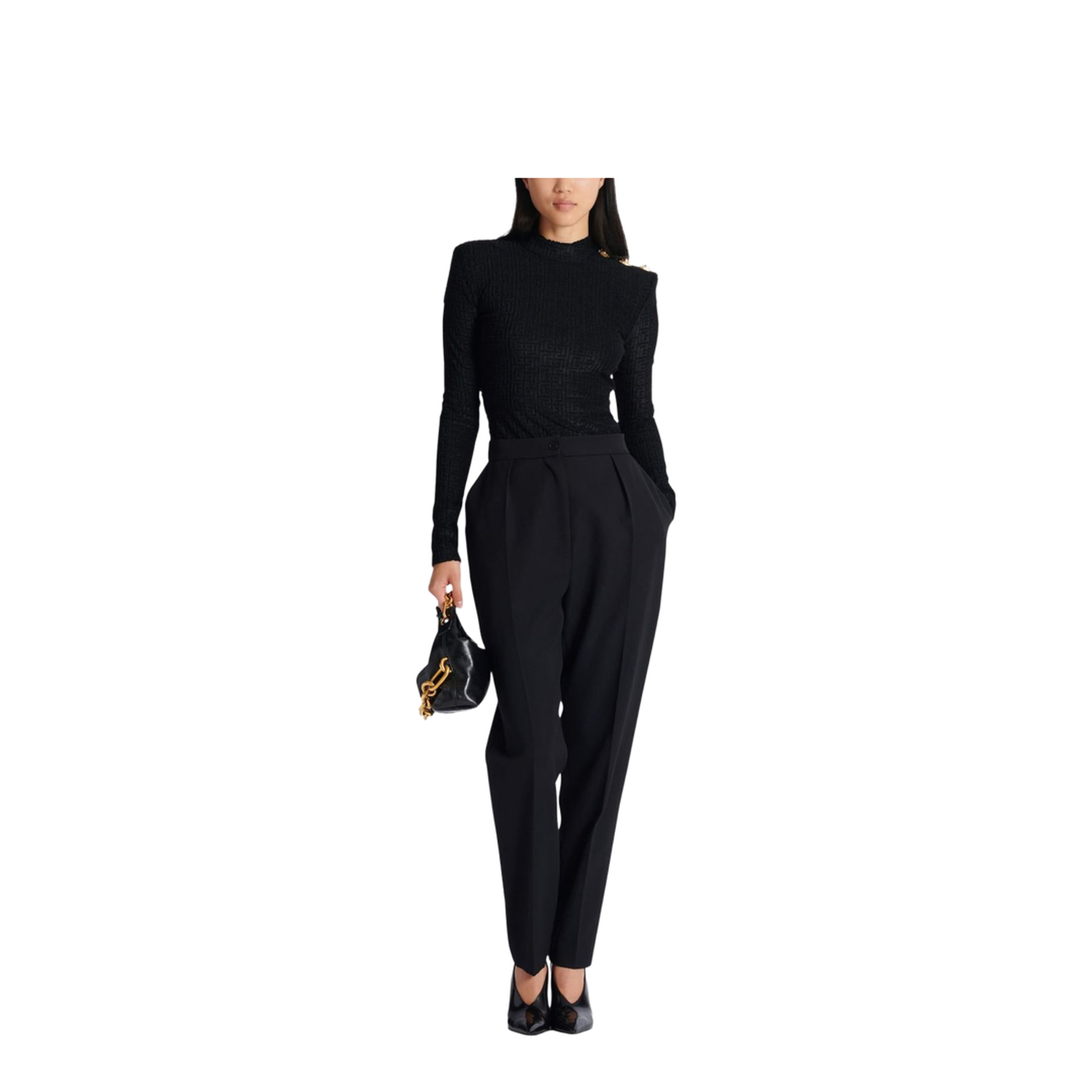 Knitted Sweater Black