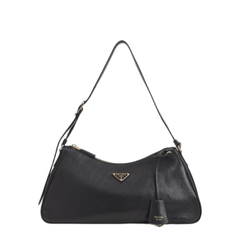 Aimee Medium Lambskin Shoulder Bag - Nero