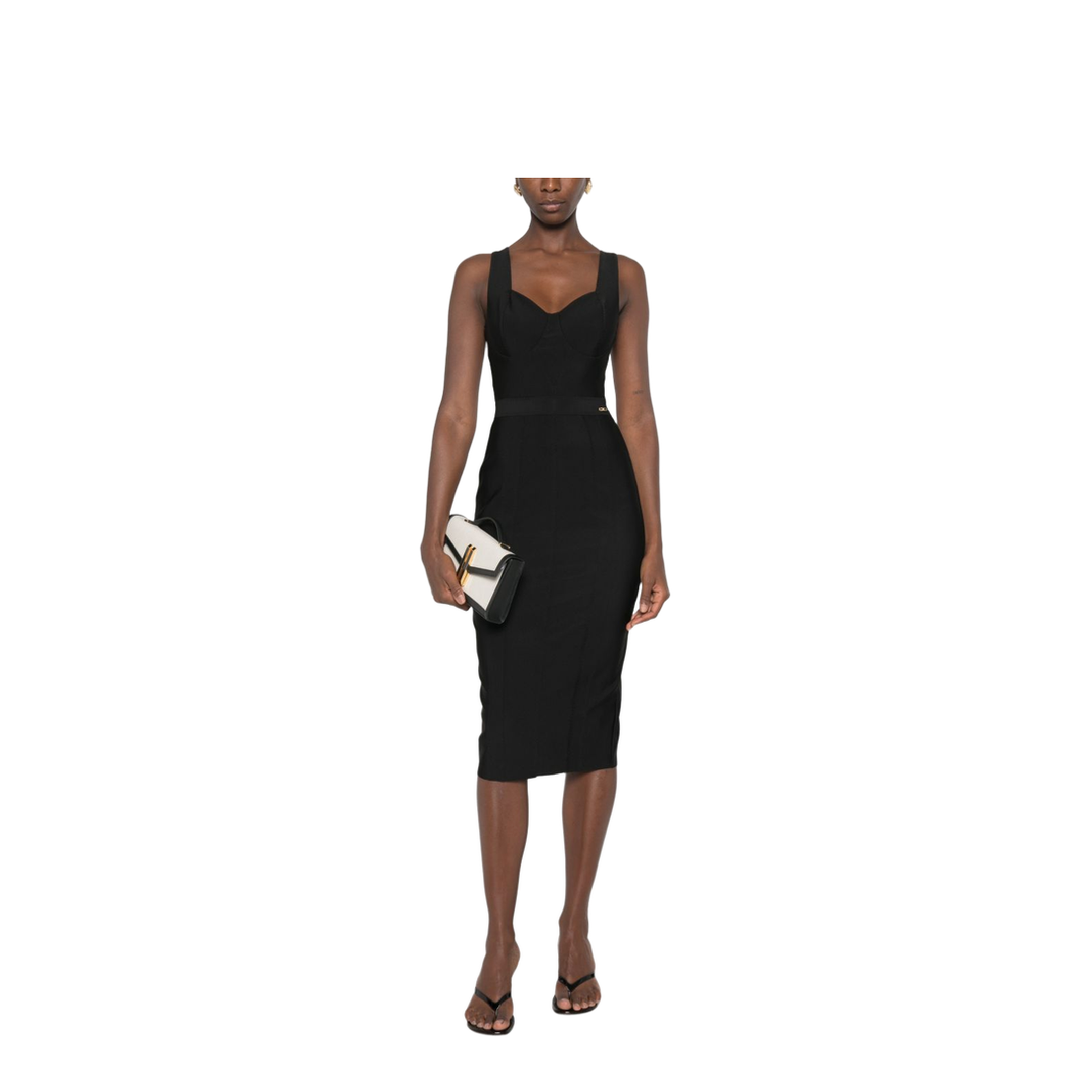 MAYFEYR - Elisabetta Franchi - Dresses Black - AB98566E2110