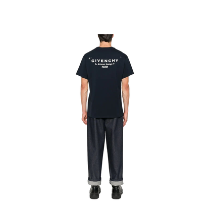 MAYFEYR - Givenchy - Cotton T-Shirt With Stamp Print - BM71NK3YRJ