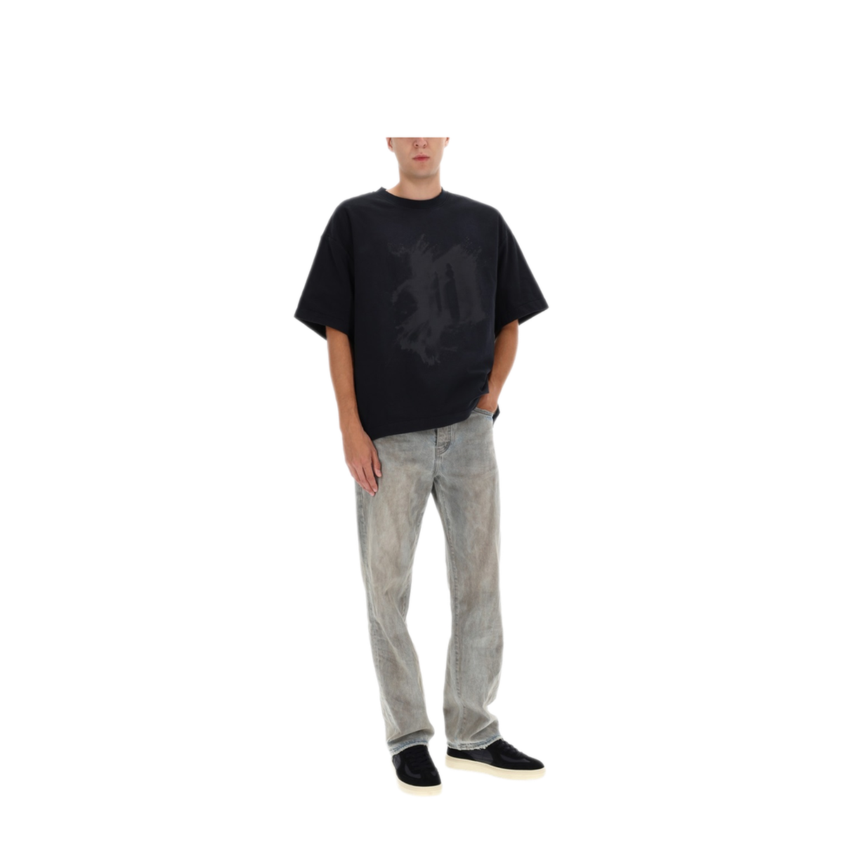 MAYFEYR - Purple Brand - Cotton T Shirt Dust - M1081TBBD425BLACK