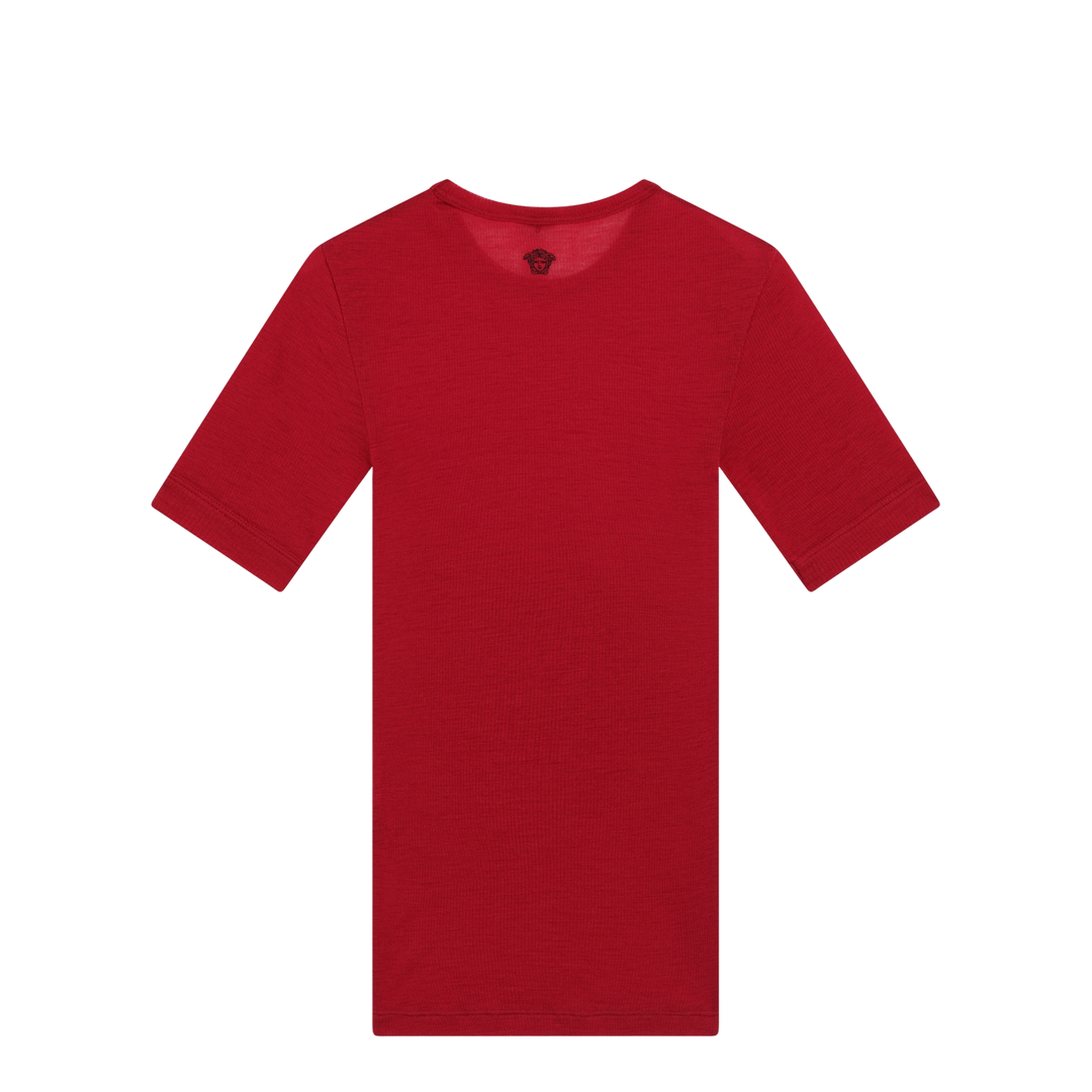 Ribbed Cotton T-Shirt