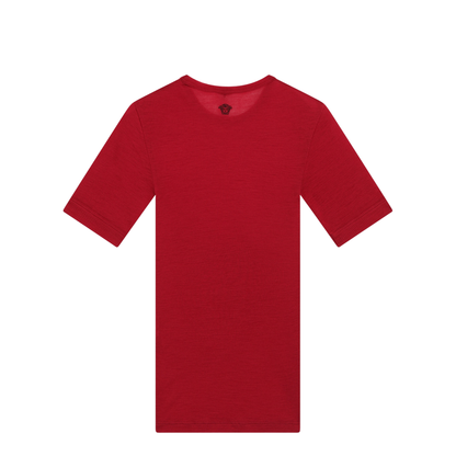 Ribbed Cotton T-Shirt