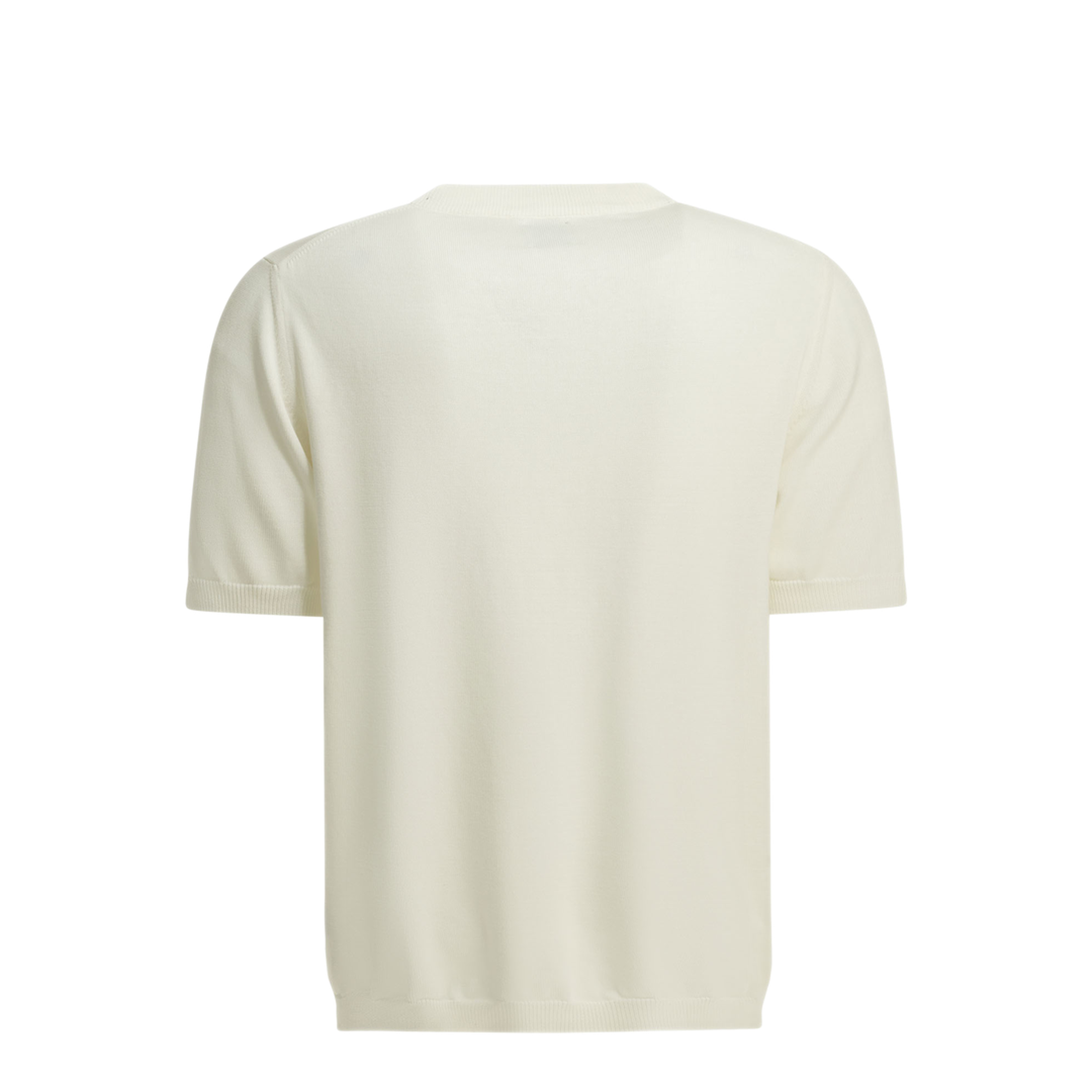 MAYFEYR - Rakkì - T Crown Crew Neck T Shirt - TCROWNNMBIANCOLATTE