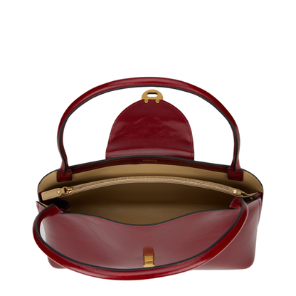 MAYFEYR - Versace - Bosa Shoulder Vivian Medium In Glossy Leather - 10234561A174281RE5J
