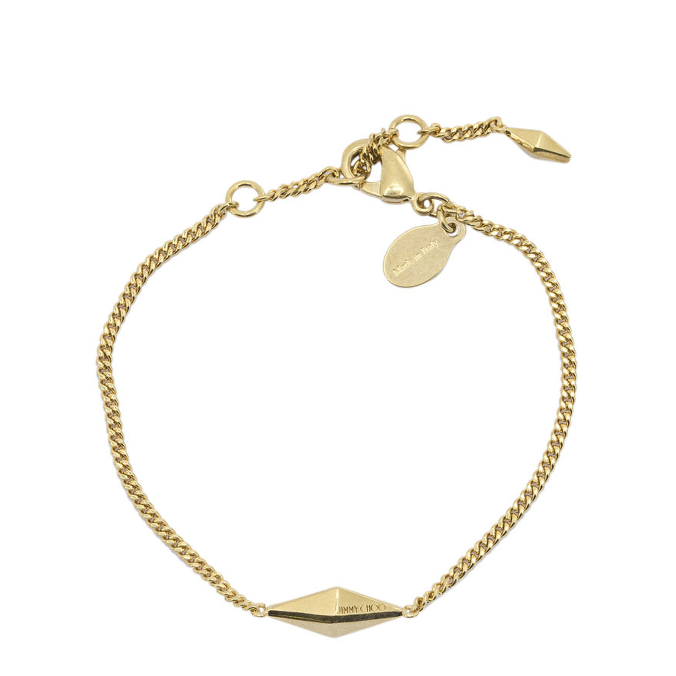MAYFEYR - Jimmy Choo - "Diamond Fine" Bracelet - DIAMONDFINEBRLETMFQGOLD