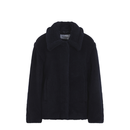 MAYFEYR - Max Mara - Fuggito Short Blue Teddy Coat - 2611081021600